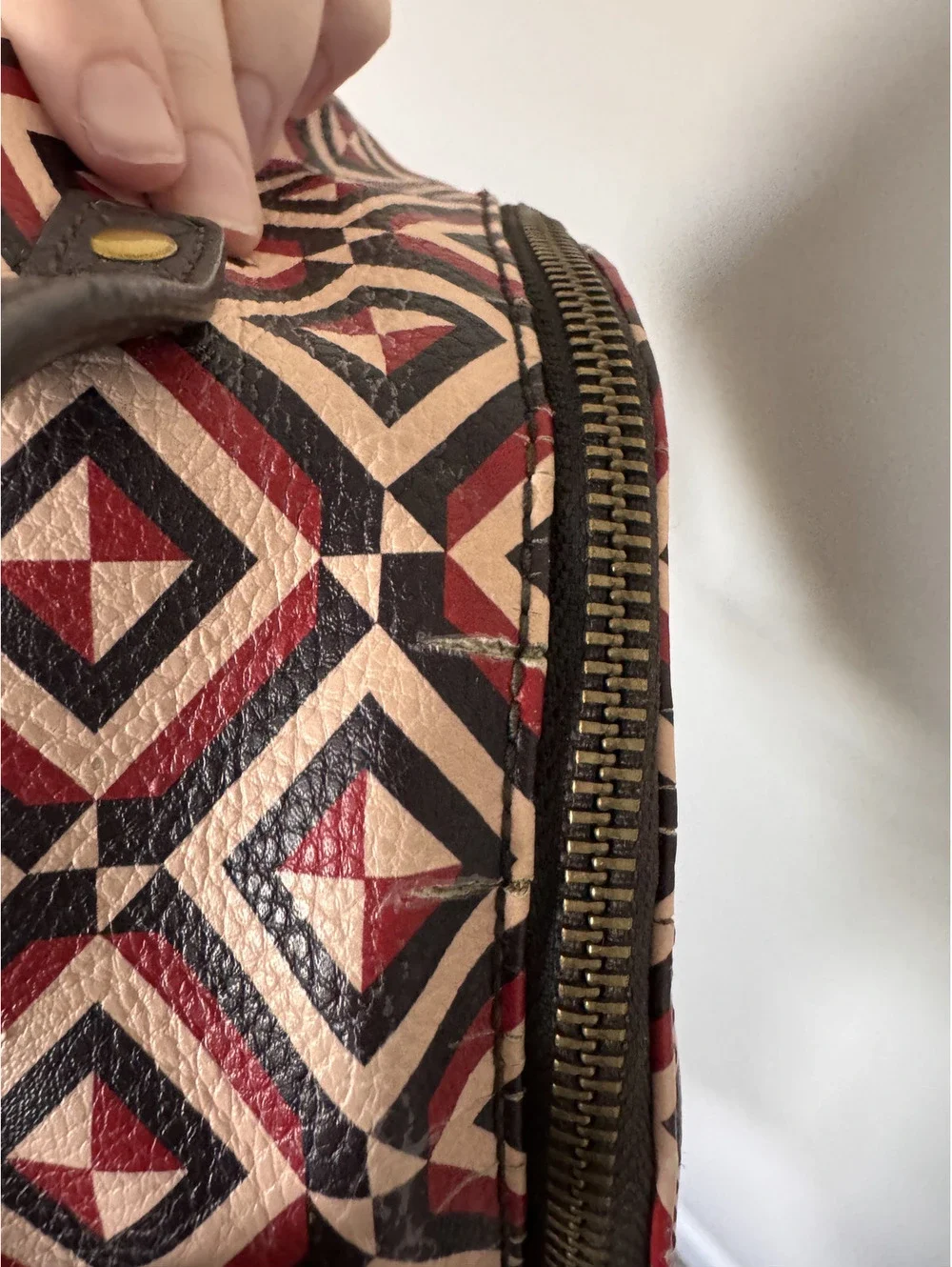 Fossil Felicity Red Mini Backpack **read description**